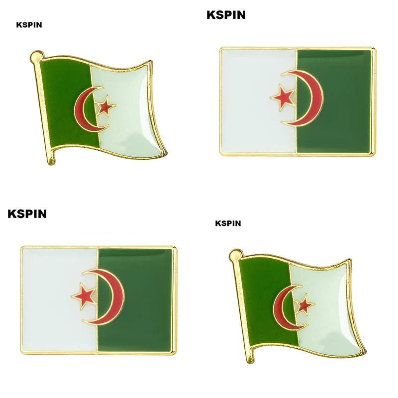 Algeria flag pin lapel pin badge Brooch Icons KS-0002