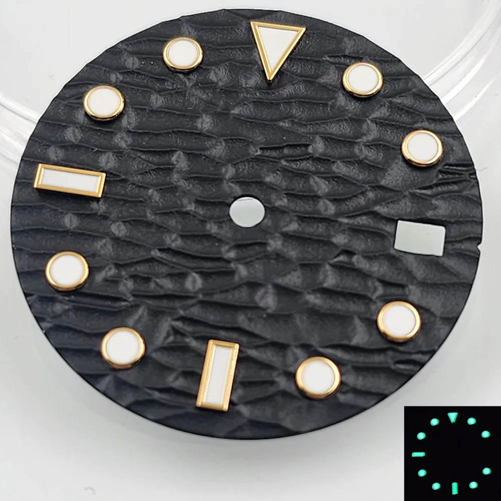 28,5 мм Циферблат часов люминесцентный для японского Nh35 автоматический механизм D