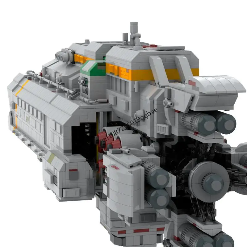 4038PCS เกมภาพยนตร์ซีรีส์ Expanse MOC Canterbury พื้นที่เรือ DIY ความคิดสร้างสรรค์ของเล่นเด็กประกอบปริศนาของขวัญวันเกิด