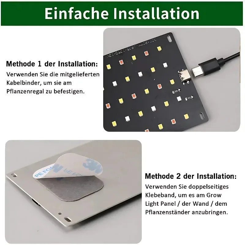 Plant Grow Light LED Cultivation Full Spectrum Dimmable Indoor Aquarium Lamp for Plants Greenhouse Timer Under Cabinet Lights