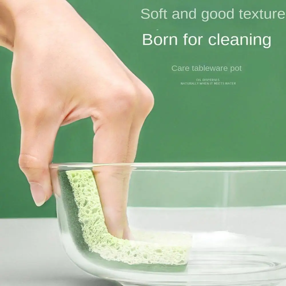 Wood Pulp Sponge New Car Washing Sponge Double-sided Sponge Cleaning Household Cleaning Products Kitchen Cleaning Dish Towel