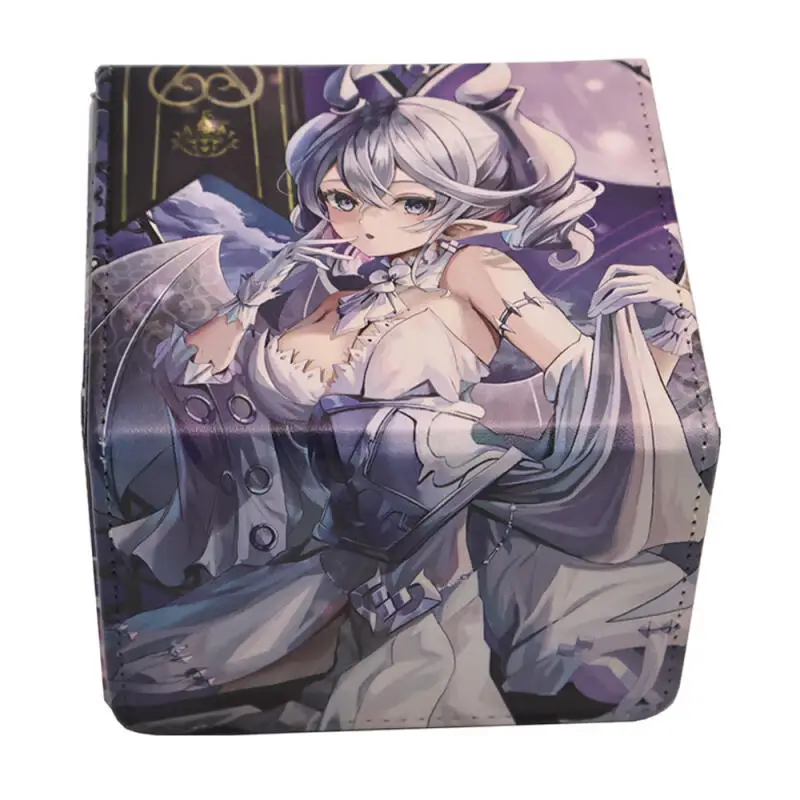 

Ю-Ги-О! Прекрасный лабринт серебряного замка OPTCG DIY большой емкости кожаная коробка для карт аниме коллекция игр коробка для хранения карт