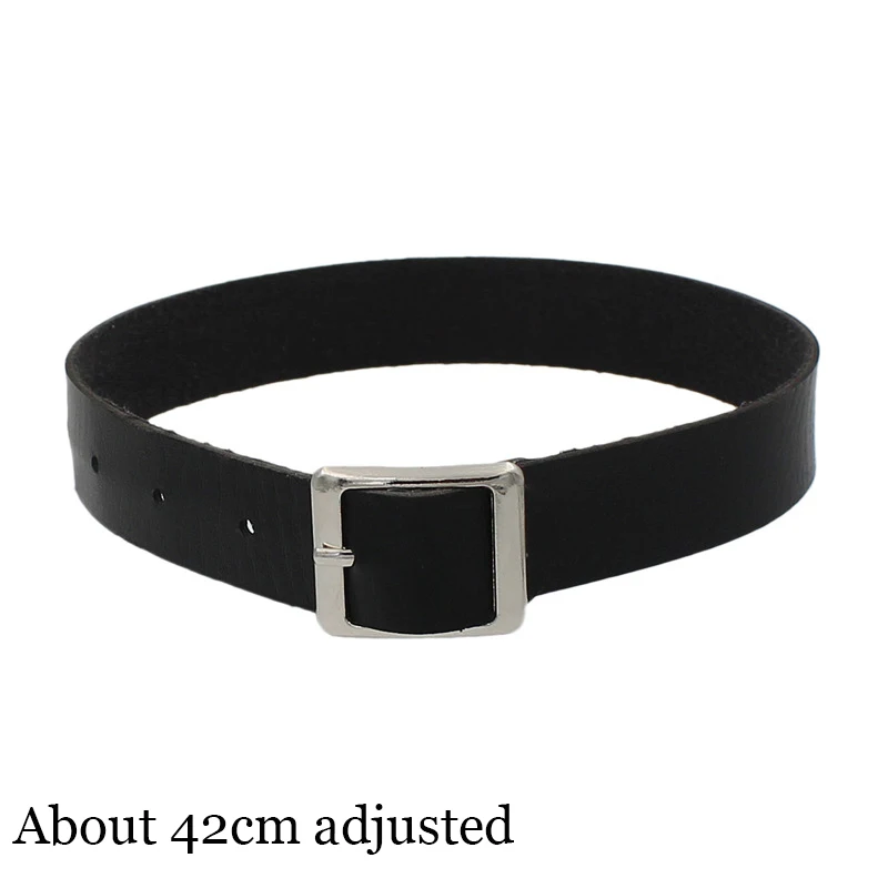 Frau Schwarz Punk Choker Kragen Halskette Sexy PU Leder Herz Lock Schlüssel Spike Chocker Gothic Cosplay Zubehör Partei Schmuck