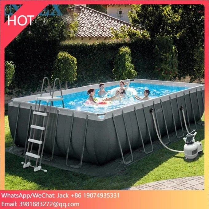 7.3 meters ultra XTR Steel framed water pool,framed swimming pool for backyard,lawn swimming pool 24ft 26364