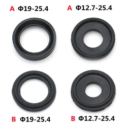 Φ12.7-25.4Φ19-25.4Φ32-50.5mm Tri Clamp Ferrule Gasket Sanitary Food Grade Seal Washer For Homebrew Silicon PTFE FKM EPDM