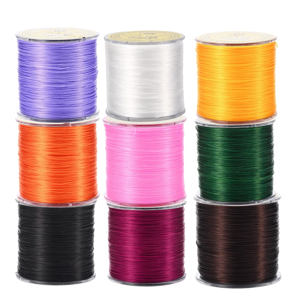 about 300m/roll Flat Japanese Crystal Elastic Stretch Threads for Bracelets Gemstone Jewelry Making Beading Crafts accessories