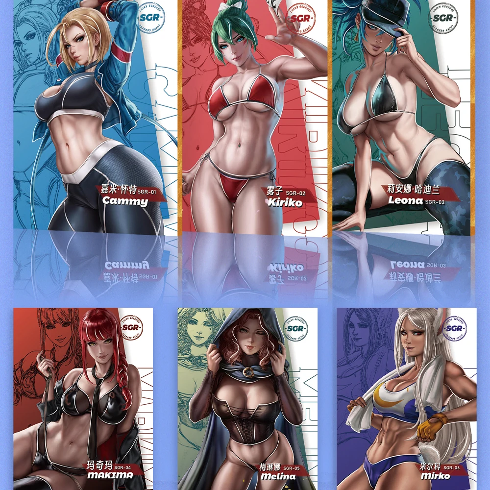 2025 آلهة بطاقة قياسية "محظوظ آلهة 2" هواية CCG بطاقة بطاقة التجارة لعبة جمع بطاقة Doujin اللعب الهدايا #5