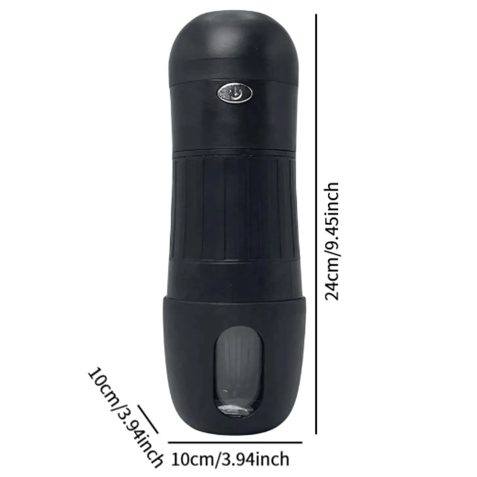 Black Portable Electric Espresso Machine for K Cup Capsules and Ground Coffee Portable Coffee Maker for RV Camping Spring Travel