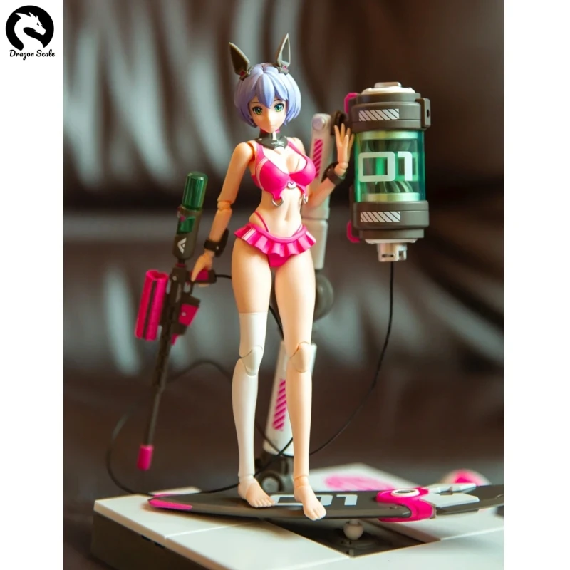 In Stock Genuine Brown Sugar Project 1/12 Beach Battle Series Una Beautiful Girl Action Figure 6inch Full Set Model Toys
