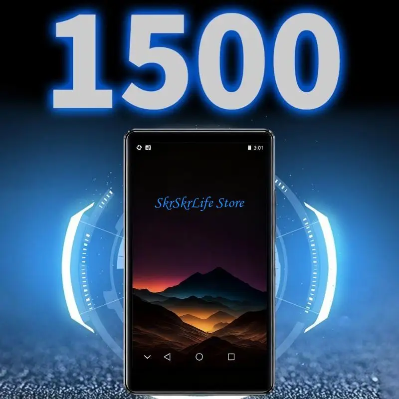 

E65E Портативный MP4-плеер емкостью 160 ГБ, 4-дюймовый дисплей, цинковая конструкция, расширенное воспроизведение, совместимость