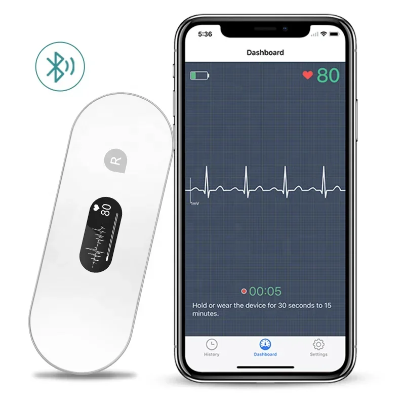 LEPU Cardiac Wireless 7 Day 24H Ecg Machine 24 Hour Heart Monitor Test Holter Ecg With Analysis