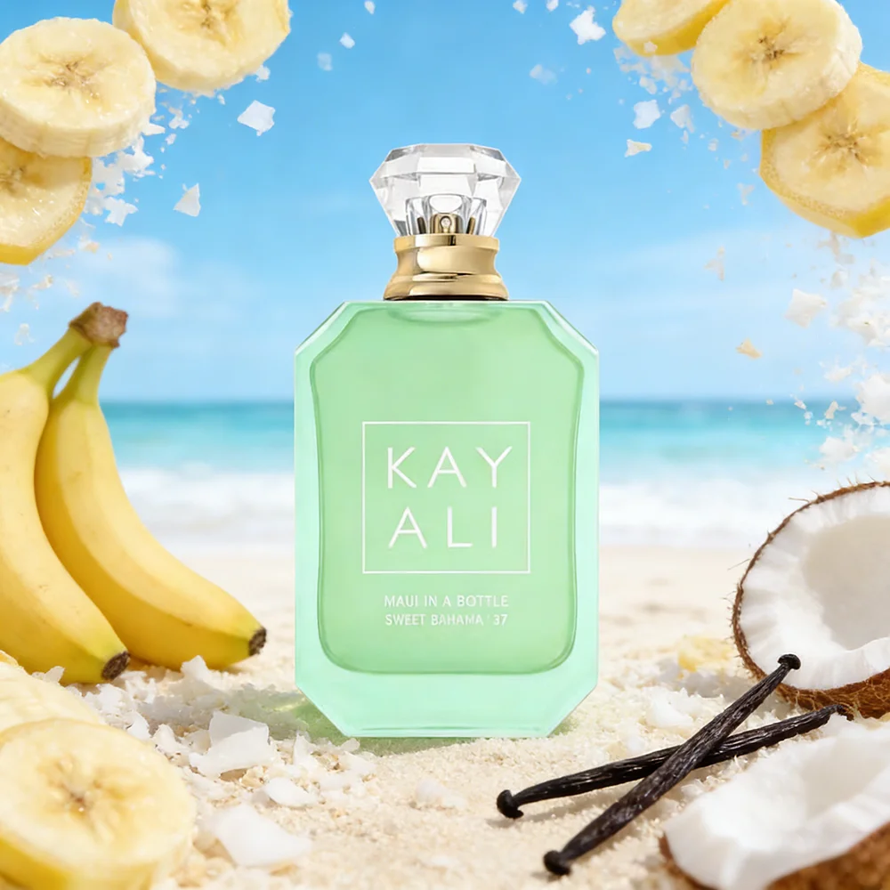 

KAYALI Maui Sweet Banana 37 EDP 100ml/3.4oz Unisex Travel Fragrance Sweet Tropical Fruity Long Lasting Gift for Her Him