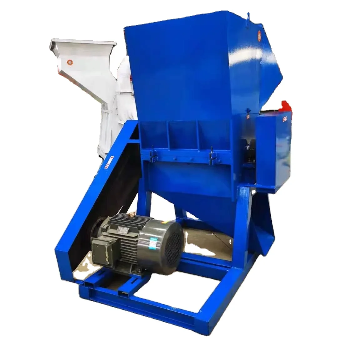 Strong Cutting Ability Water Bottle PVC Pipe Crushing Machine for sale