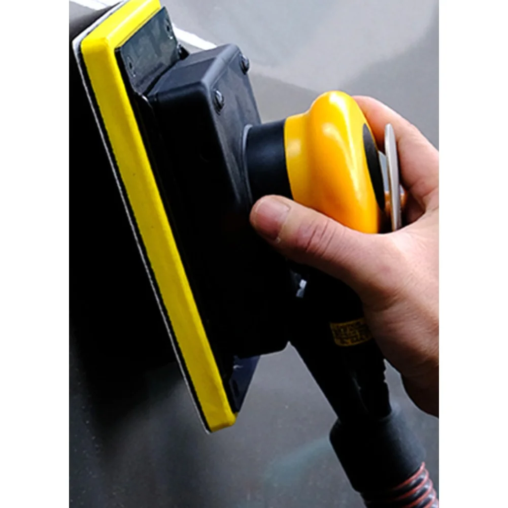 Rectangle Pneumatic Sander 70x198mm for Car Polishing Waxing and Metal Grinding with Lightweight 1.01 kg Design