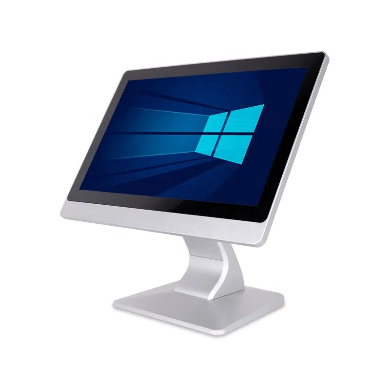 MS15.6 Inch Intel J1900 Quad Core Dual Fanless Desktop X86 Industrial Pc All in One Touch Screen dengan I5