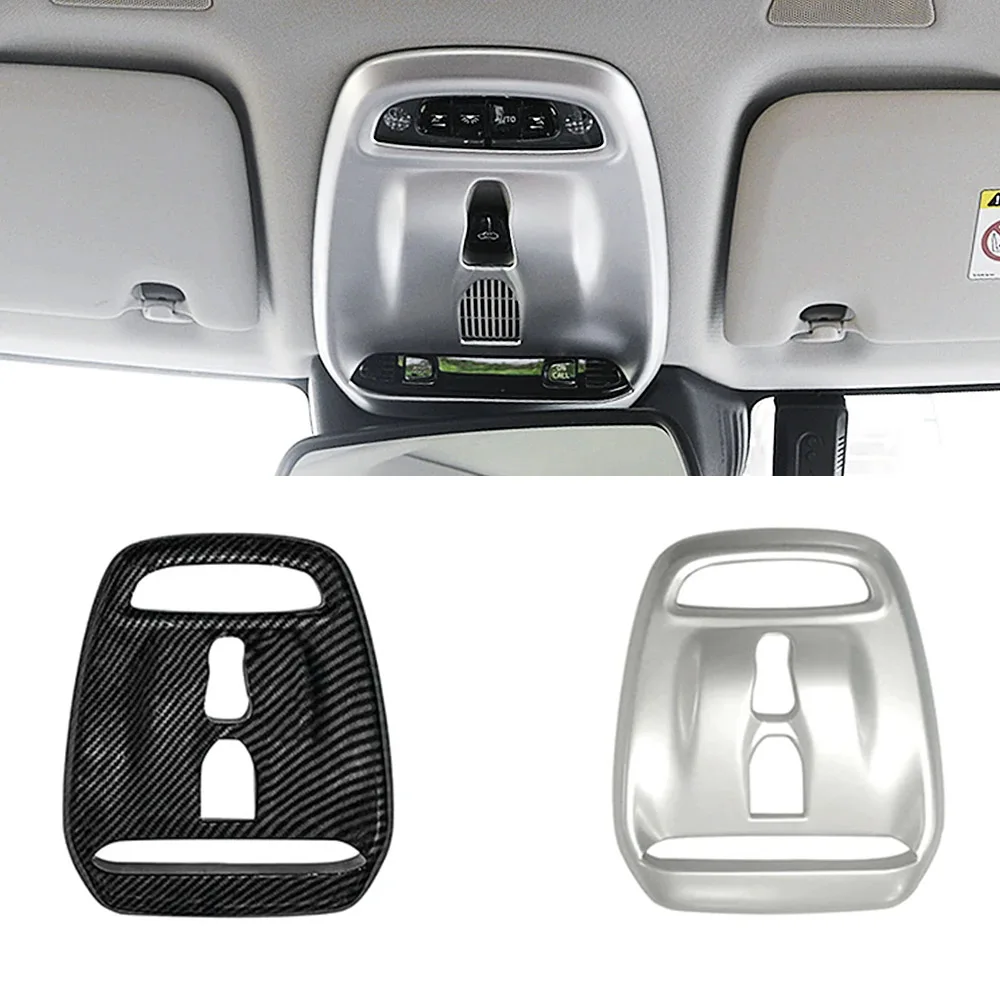 For Volvo XC40 XC60 XC90 S60 S90 V40 V60 V90 Front Reading Light Lamp Cover Molding Trim Auto Accessories ABS Decor Sticker