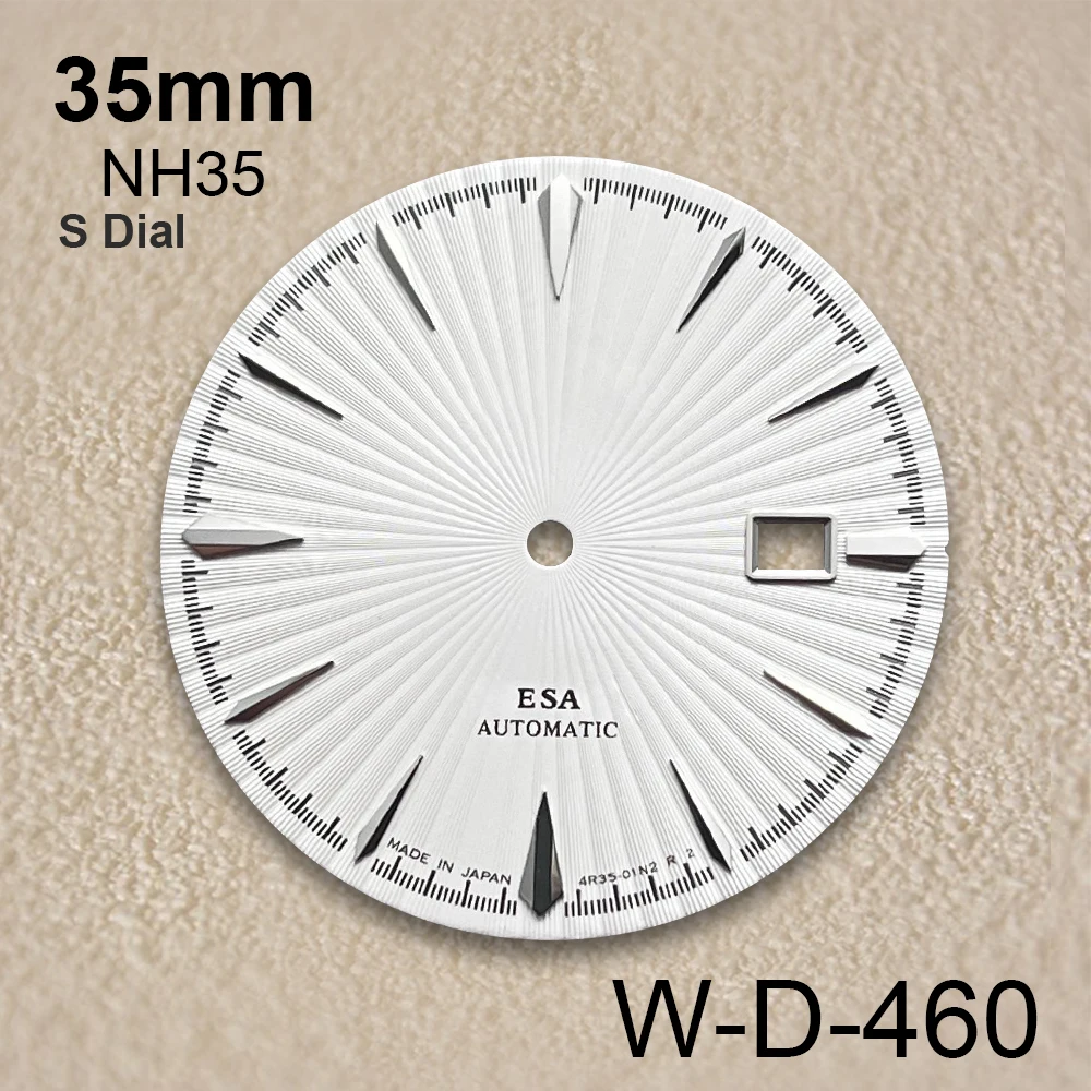 35 มม.S โลโก้ค็อกเทล Dial Fit NH35 ญี่ปุ่นสีแดงคุณภาพสูง Dial นาฬิกาการปรับเปลี่ยนอุปกรณ์เสริม