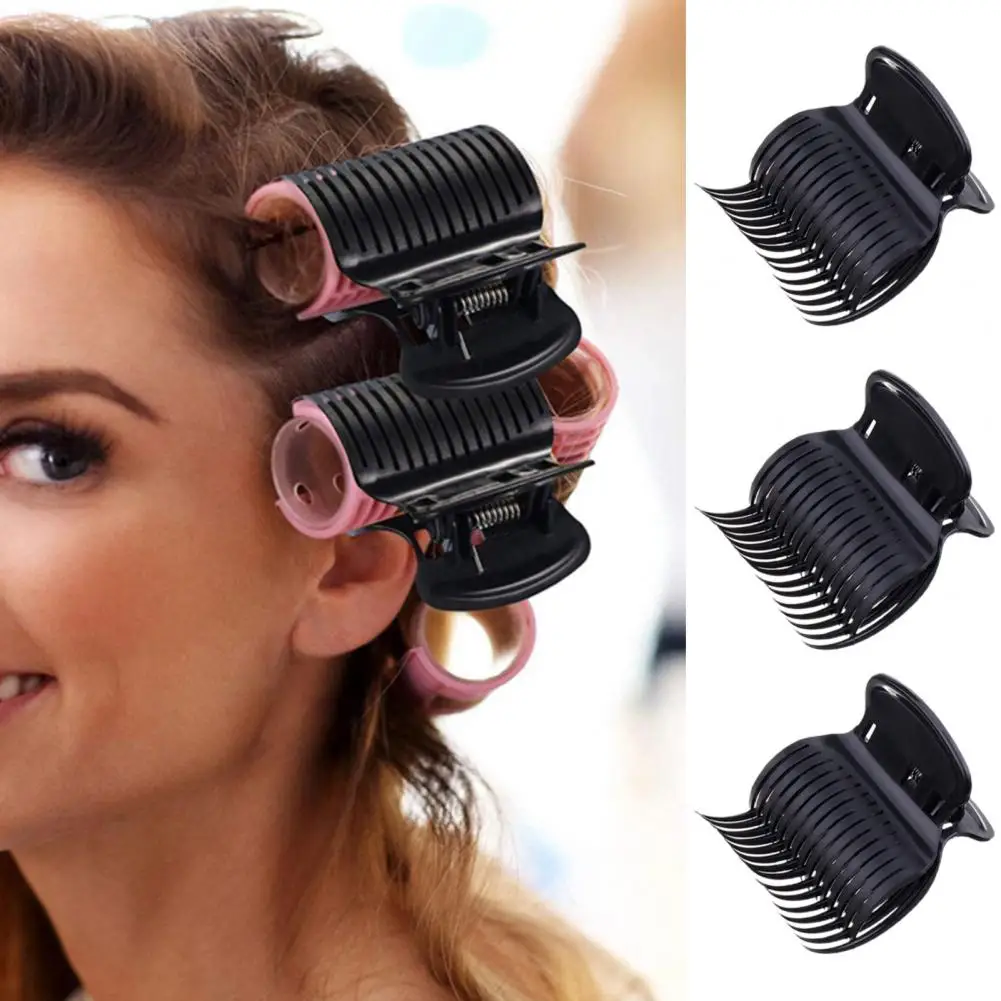 

1 Set Practical Solid Colour Perm Insulation Clip Strong Elasticity Hair Curler Perm Insulation Claw Clamp Hair-Styling