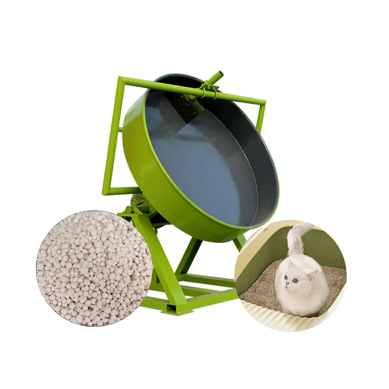 Bentonite Cat Litter Disc Granulator