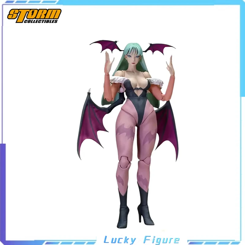 Original Storm Collectibles MORRIGAN - DARKSTALKERS ACTION FIGURE VAMPIRE HUNTER Morrigan Aensland Gifts Ornamental