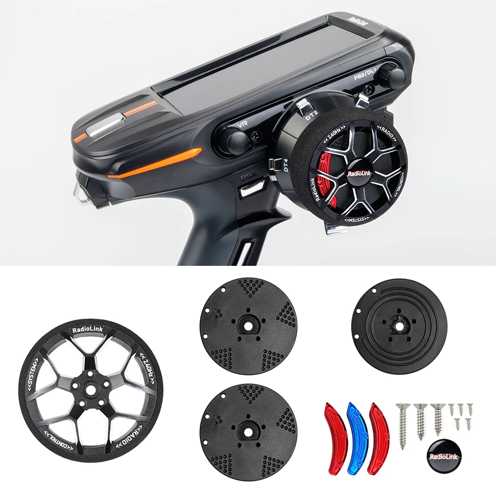 Металлический рукоятка DUMBORC M1/M2/M3 и рулевая рукоятка Radiolink для X6PM Flysky Nobel NB4 X10P RC8X RC6GS, запчасть для радиоуправляемых автомобилей и лодок.