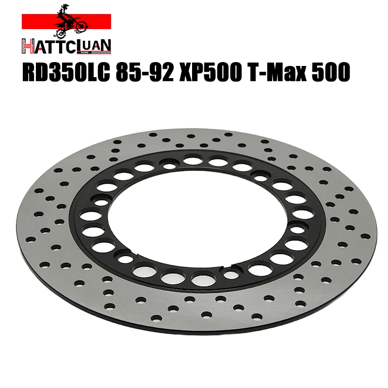 HATTCLUAN 267 مللي متر قرص فرامل خلفي الدوار لياماها RZ 250 RD 350 XP500 T-Max 500 XJ 600 FZ FZR 750 XJ 900 S تحويل FZR FZS 1000 #6