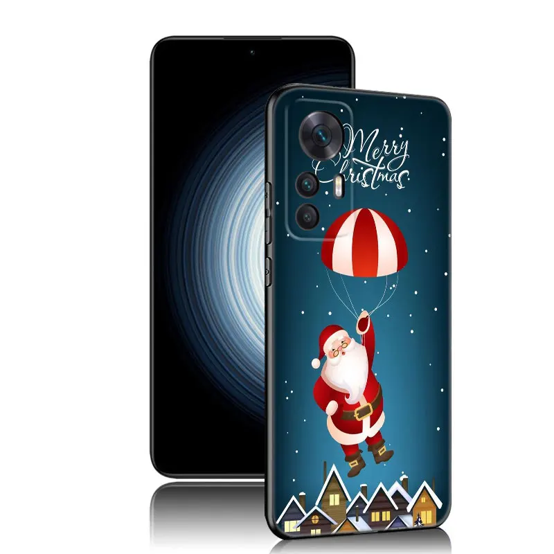 Xiaomi Redmi用のメリークリスマス電話ケース、最も有名な新年、7a、8a、9a、10a、11a、9c、10c、12c、13c、11プライム、a1、a2プラス、12、4g注意、9t、12r