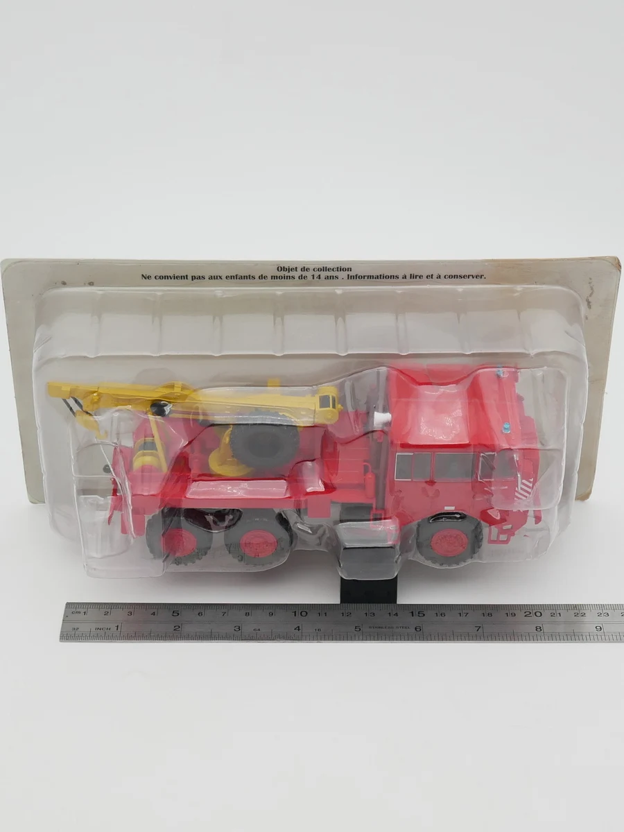 

Diecast Ixo 1:43 Scale Berliet TCH French Fire Engine Alloy Car Model Collectible Toy Gift Souvenir Display Ornament