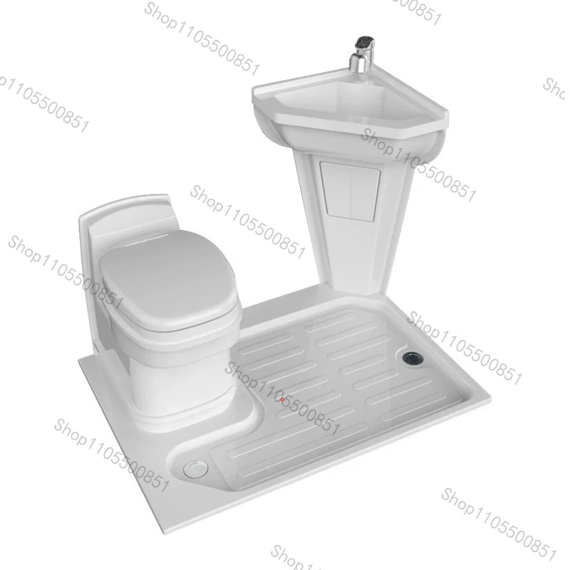 RV Modification Accessories Hidden Shower Tray RV Bathroom Base Non-Slip Bathroom Floor Pool for Camper Van Motorhome