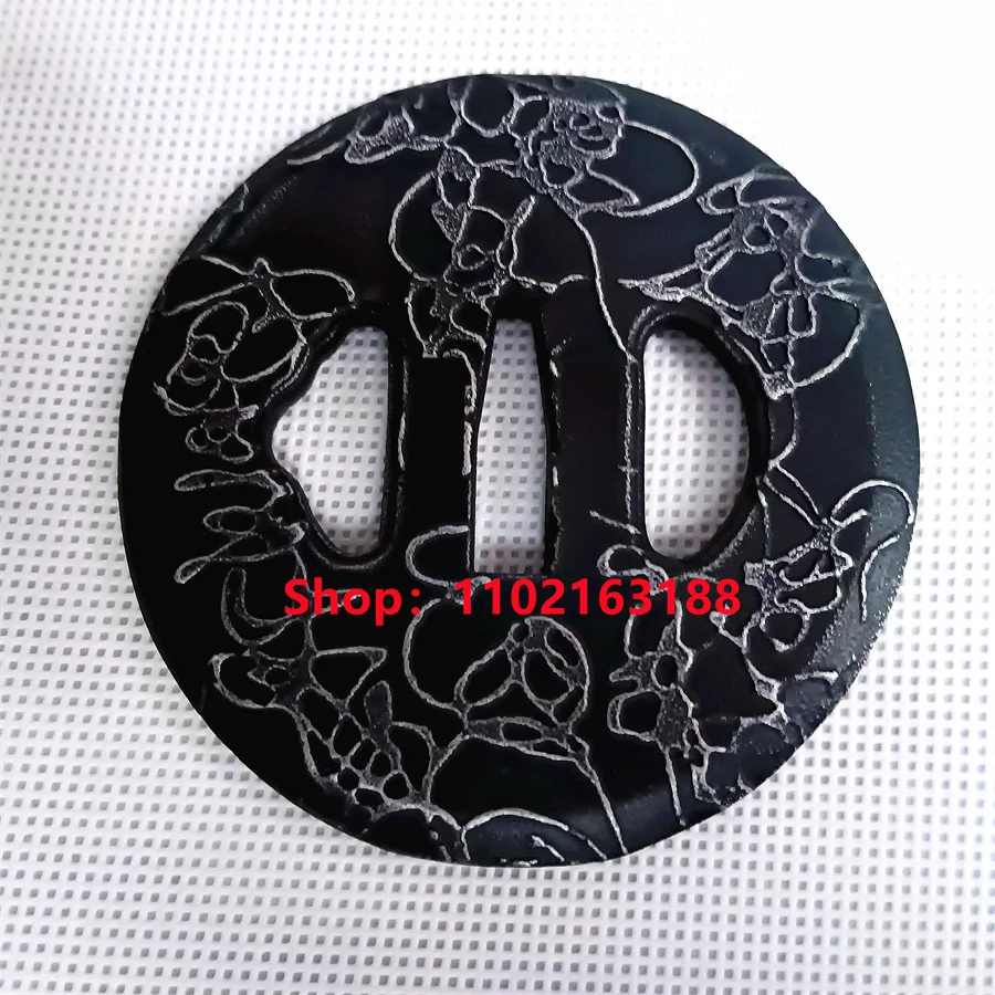 

High Quality Steel Iron Handguard Tsuba Guard For Japan Real Japanese Samurai Katana Sword Fittings New