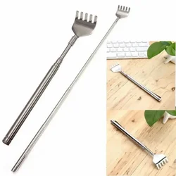Back Scratcher Portable Back Massager Stainless Steel Telescopic Adjustable Size Itch Scratcher Pen Clip Massage Tool Heath Care
