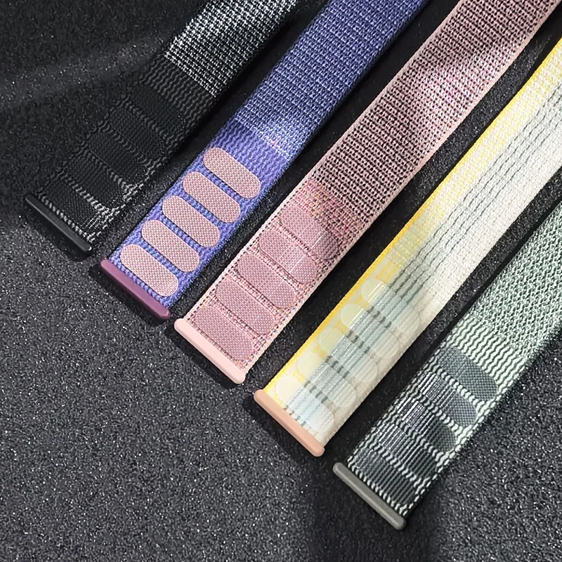 Nylon Loop Strap for Apple Watch Band 46mm 40 44 45mm 41mm  49mm soft Belt Bracelet for IWatch Series 11 10 9 8 7 Ultra 3 2 band