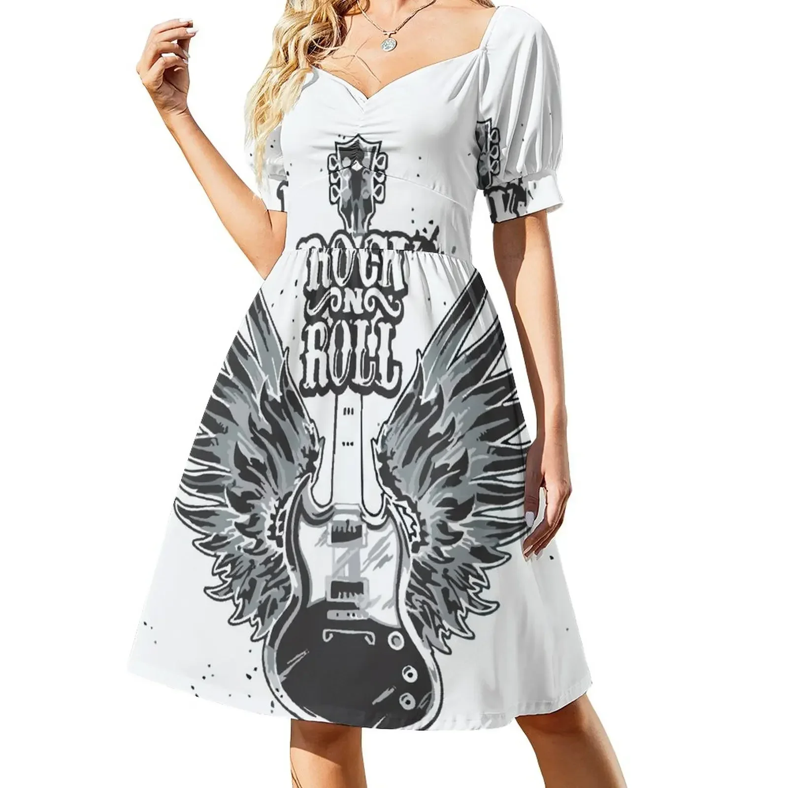 Rock n Roll Sleeveless Dress clothes for woman ladies dresses for special occasions Dresses Dress