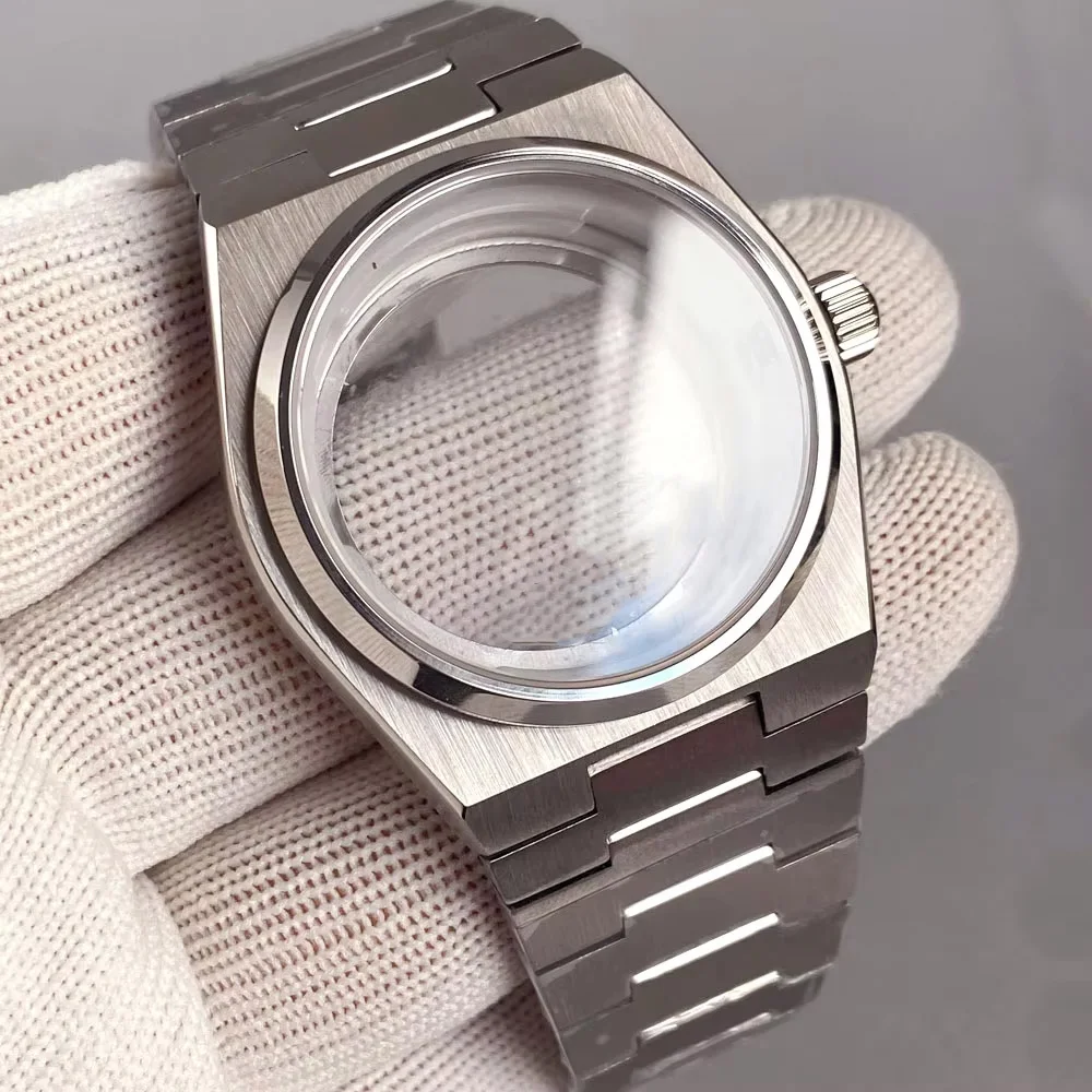 for PRX Super Player Model Men Watch NH35 Watch Case Modification 40mm for NH36 NH38 NH70 NH71 NH72 4R35 4R36 Polished Bezel