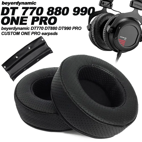 Almohadillas para auriculares Beyerdynamic CUSTOM ONE PRO PLUS DT770 DT880 PRO DT990 PRO MMX 300 PRO almohadillas de repuesto auriculares de malla