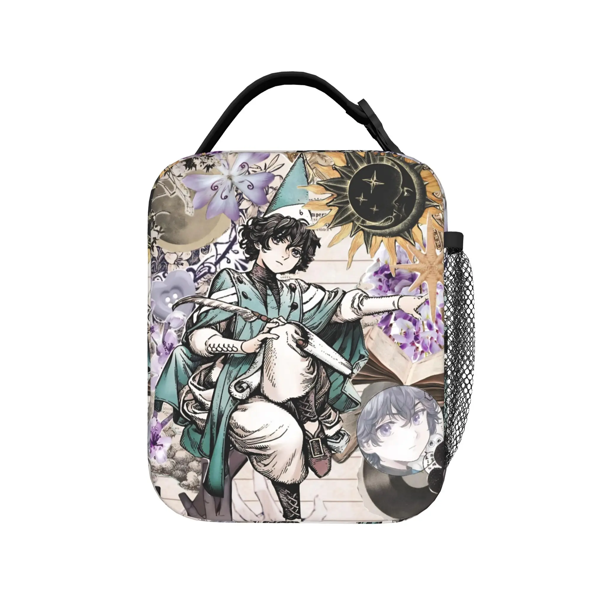 Agott Witch Hat Atelier Anime Thermal Insulated Lunch Bags for Travel  Portable Food Container Bags Cooler Thermal Lunch Boxes