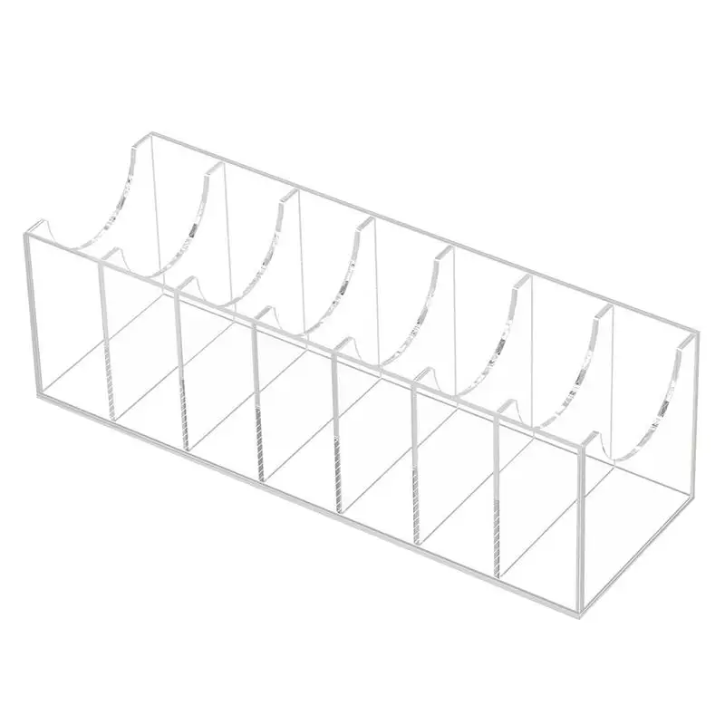 

Belt Organizer Acrylic Belt Storage Holder Acrylic Display Case For Organized Storage Compartmentalized Belt Container For