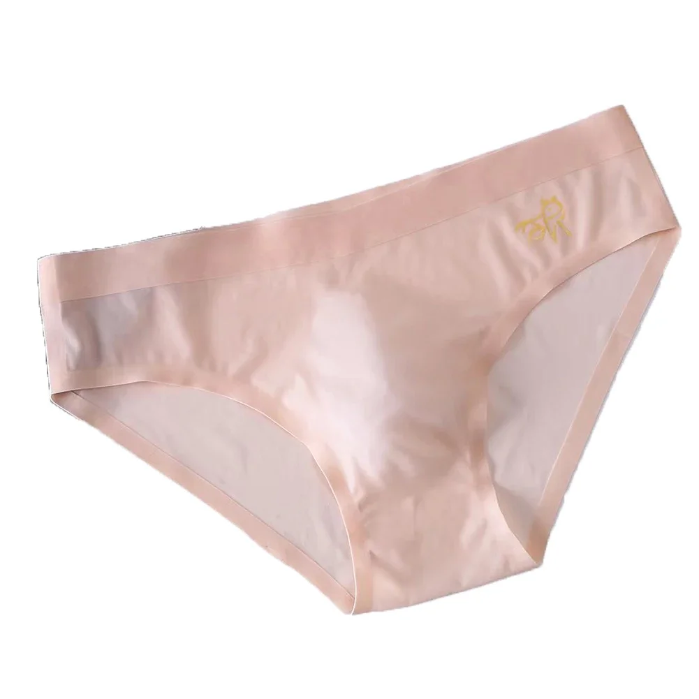 Celana dalam pria, pakaian dalam sutra es seksi harian, celana dalam Solid, celana dalam Hombre, celana dalam Pouch, Lingerie melar