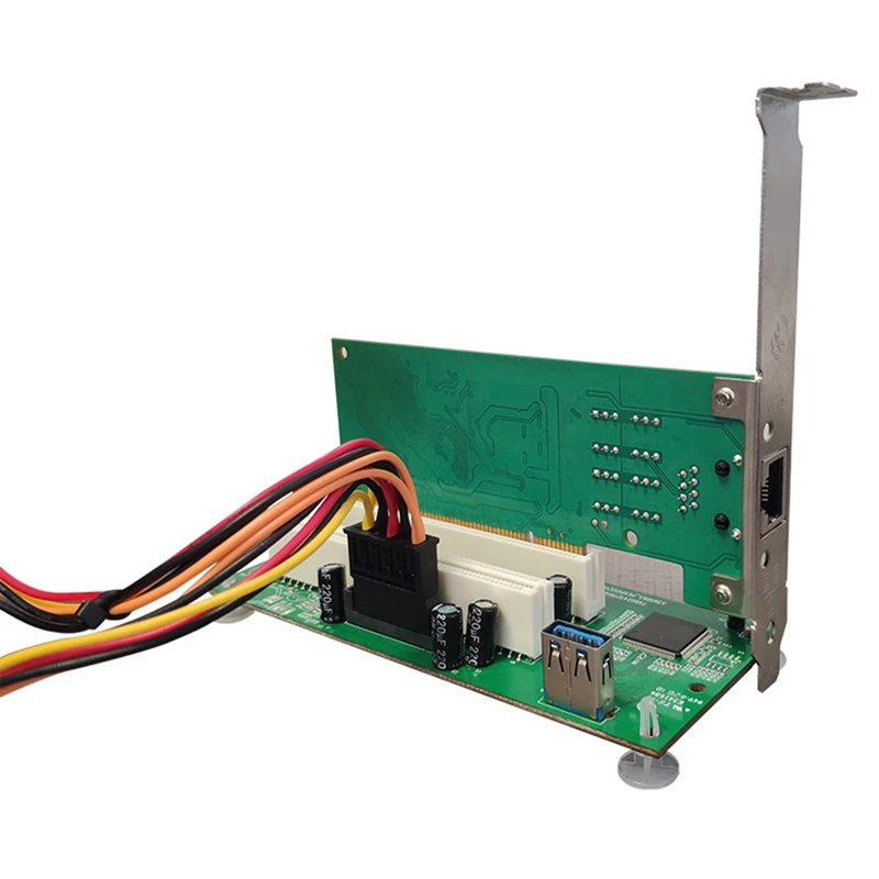 Desktop PCI-Express PCI-E To PCI Adapter Card Pcie To Dual Pci Slot Expansion Card USB 3.0 Add-In Card Converter