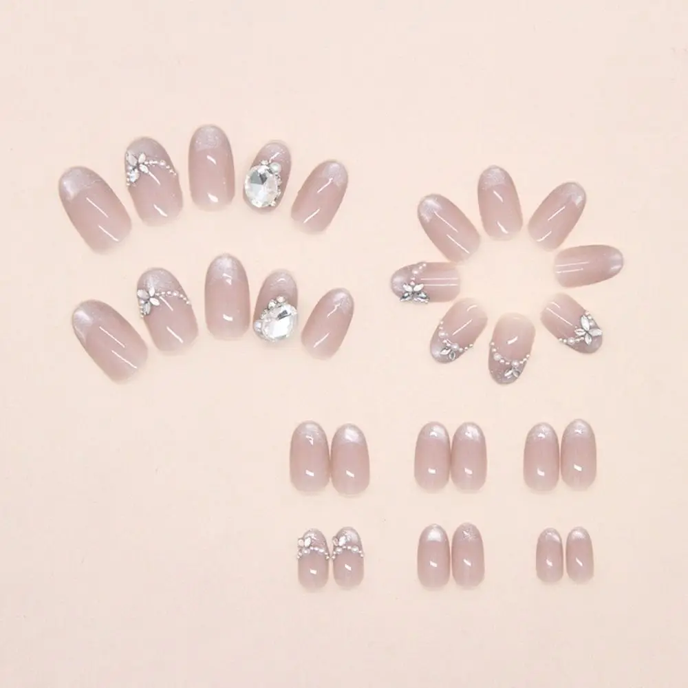 30Pcs Manicure Oval… - image