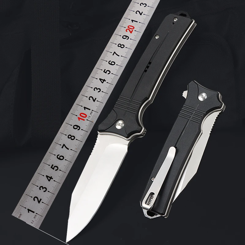 

Складной нож Free Wolf C23080 из стали D2 с рукоятью G10 для активного отдыха, кемпинга, выживания, охоты, кухни, EDC