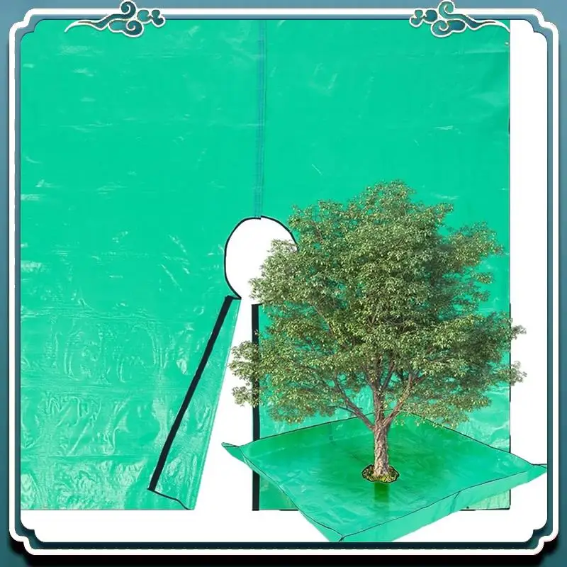 Premium Plant Trimming Tarp Outdoor Leaf Storage Mat Easy Clean Garden Blanket Pruning Cleanup Mat Foldable Garden Tarp