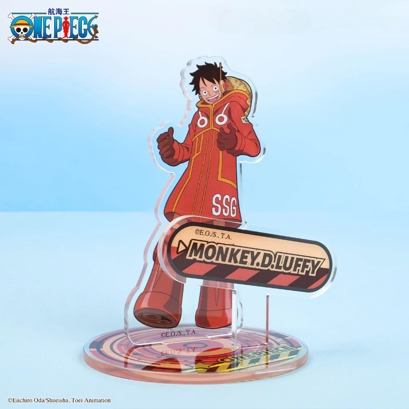 One Piece Luffy Roronoa Zoro Chopper Sanji Nami Niedliche Kreative Acryl-Marken-Persönlichkeits-Cartoon-Animation-Peripherie-Ornamente – Detail 5
