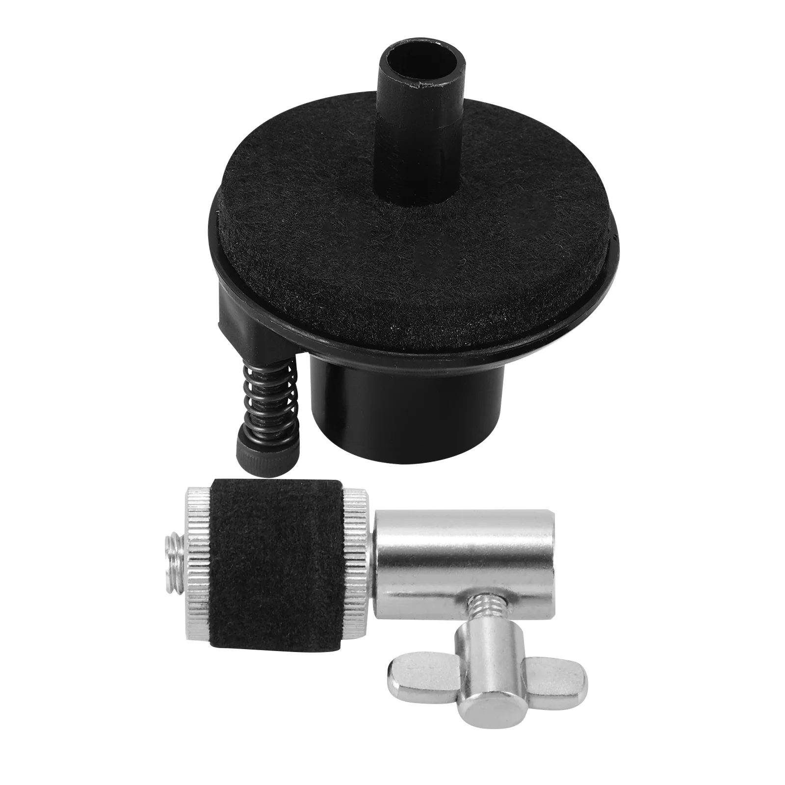 

1Set Jazz Drum Clutch Cymbal Felt Washers Stable Durable Base Plate Easy Installation Cymbal Accessories Jazz Drum Clutch