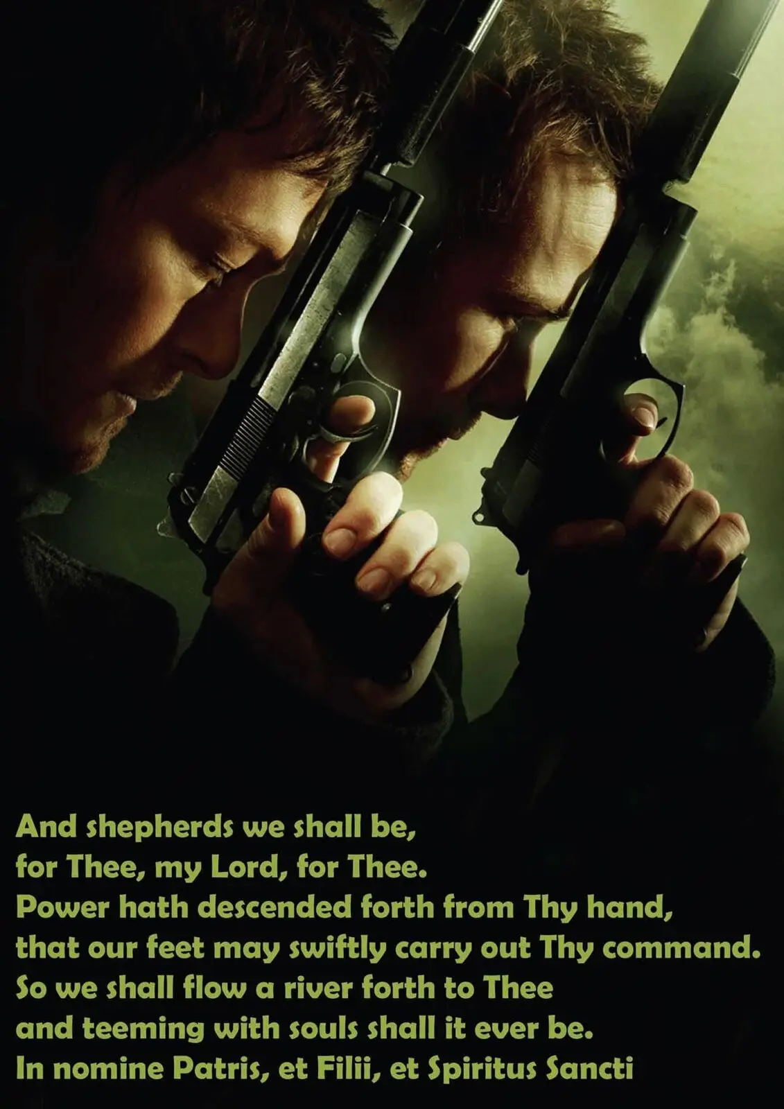 BOONDOCK SAINTS Movie Art Picture Print Silk Poster Home Wall Decor