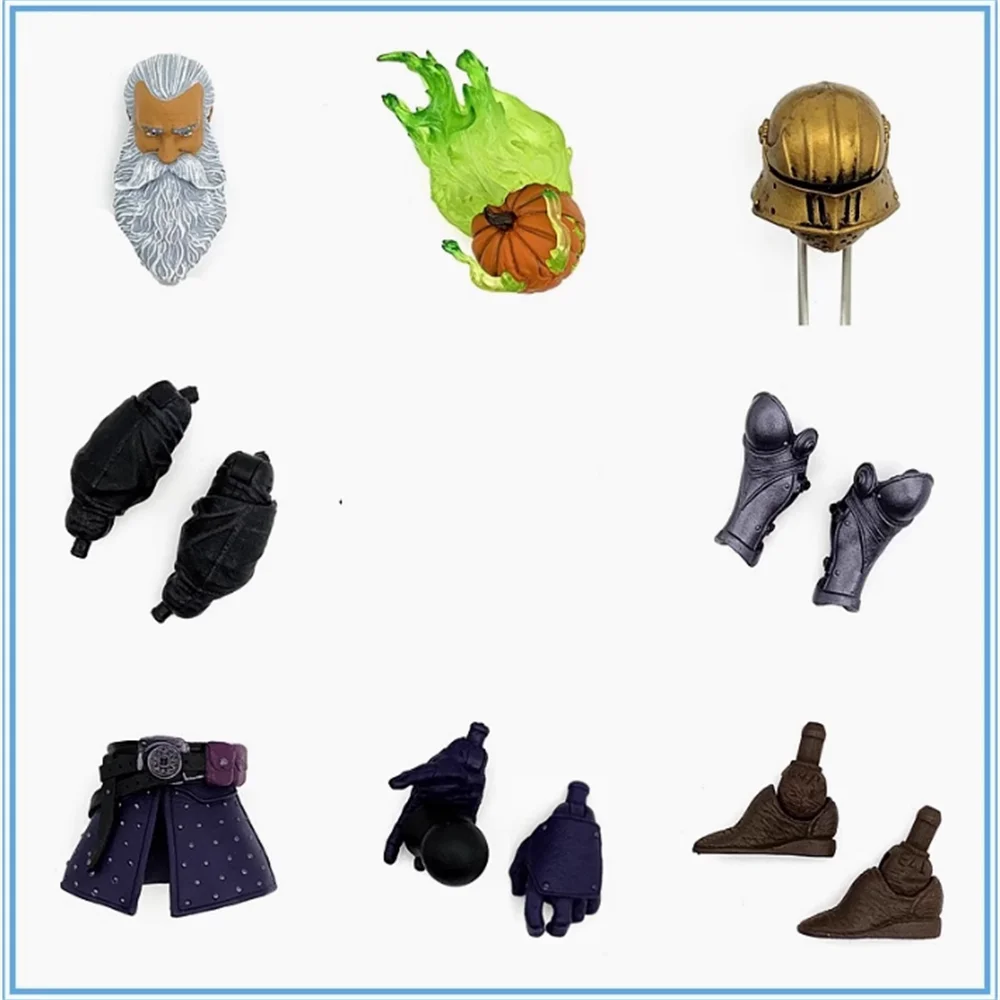 

1/12 Soldier Four Knight Mythical Legion Head Carving Helmet Arm Connector DIY Model Toy Fit 7'' Action Figure Body In Stock