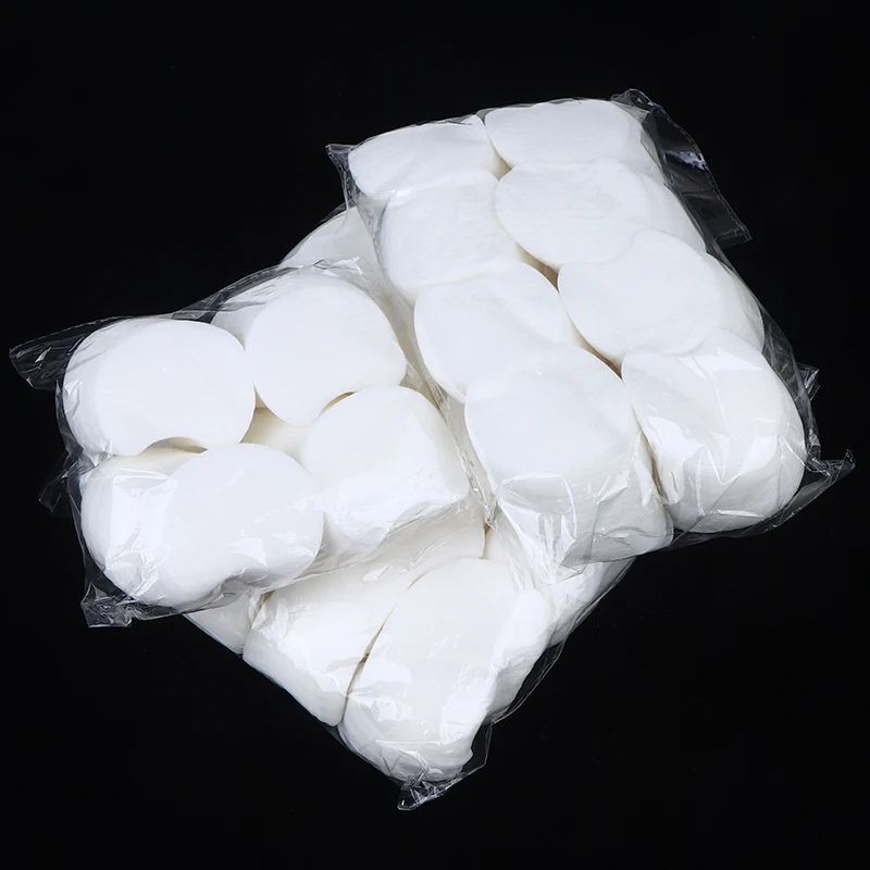 60/300/600pcs Disposable Makeup Cotton Pad Soft Pearl Notched Design Facial Cleaning Wipes Makeup Remover Cosmetic Tool