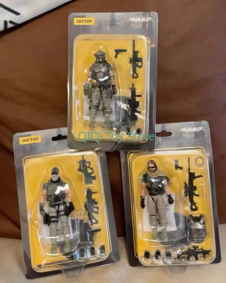 

JOY TOY 1:18 Soldier Model Sak Mercenary 3 Squadron Soldiers, a set of three groups