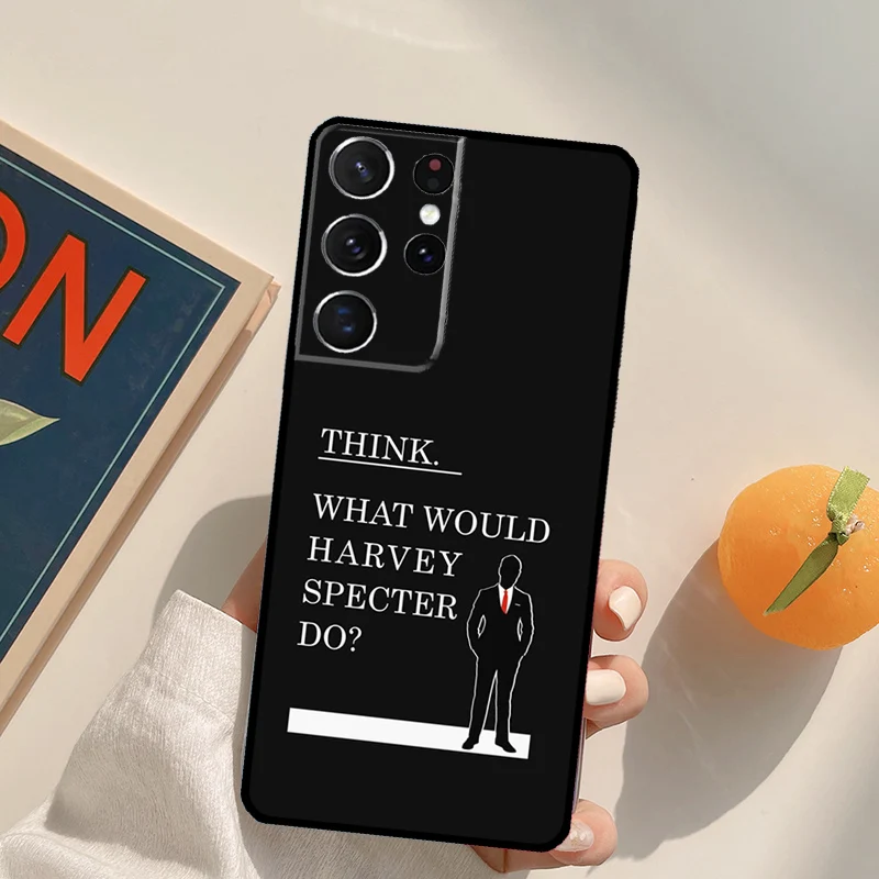 Etui na telefon z motywem serialu \"Suits\" dla Samsung Galaxy S25 S20 S21 S22 S23 S24 Ultra S9 S10 Plus S23 FE, tylna obudowa