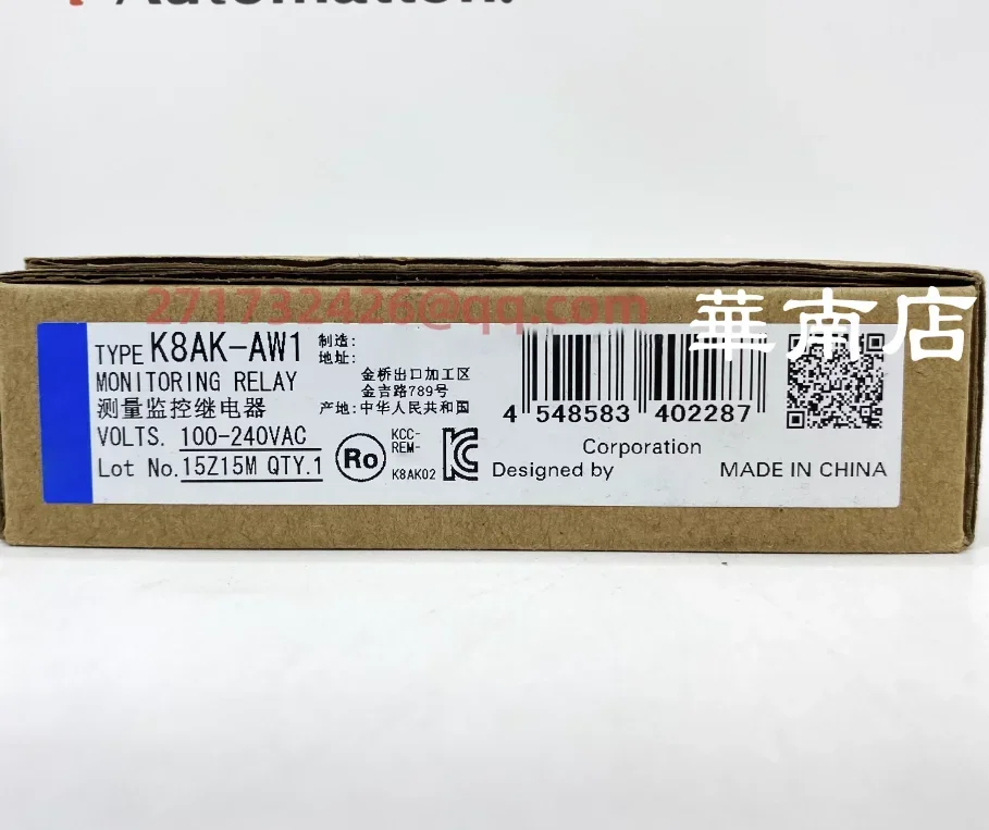 

K8AK-AW1 100-240VAC new and original